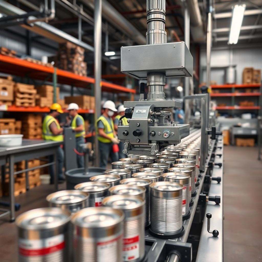 Maquina Selladora de Latas