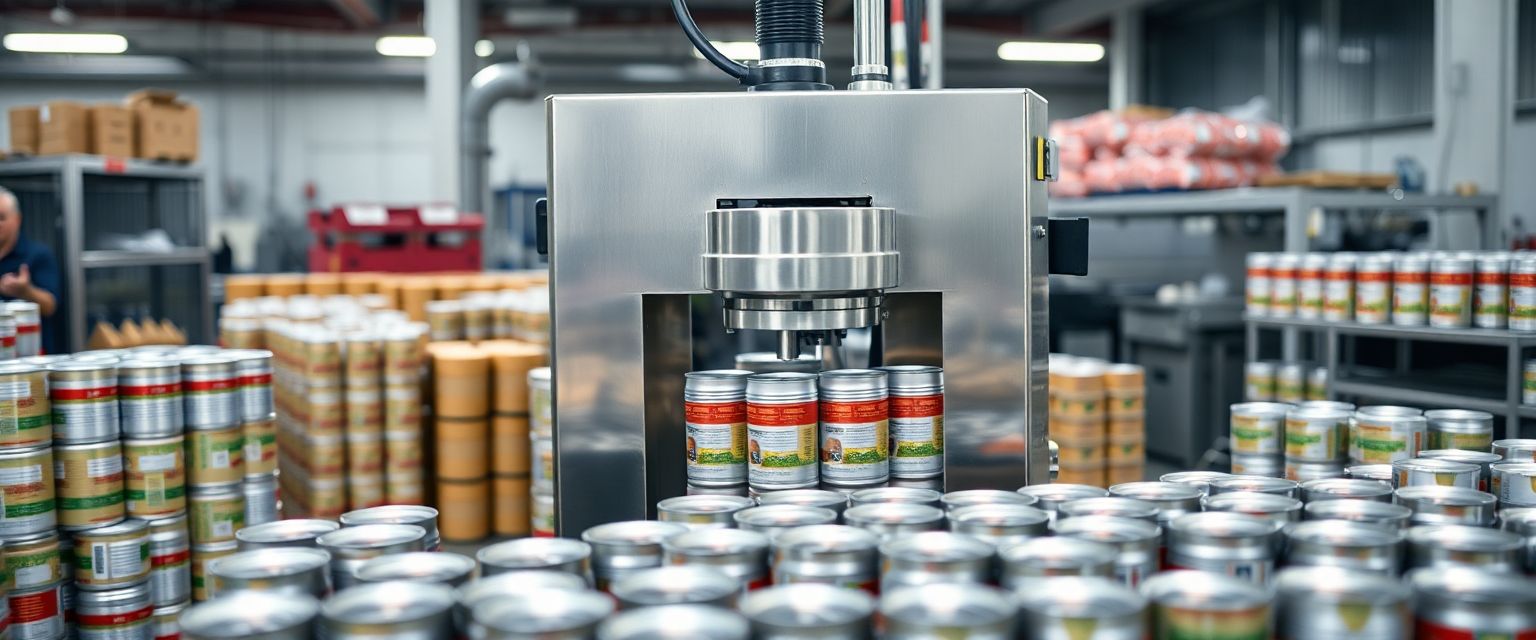 Maquina Selladora de Latas